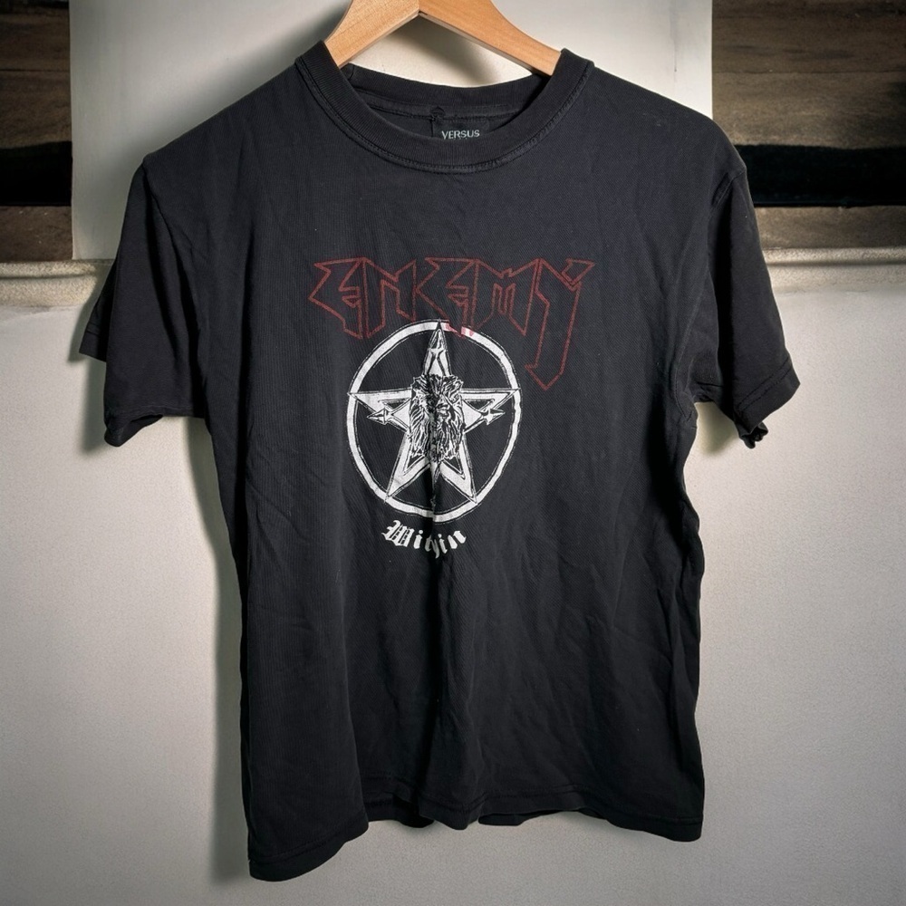 Versace versus enemy  within gothic tee shirt S/M
